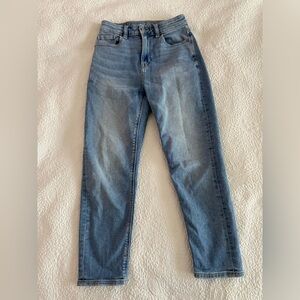 American eagle jeans size 00 x-short mom jeans